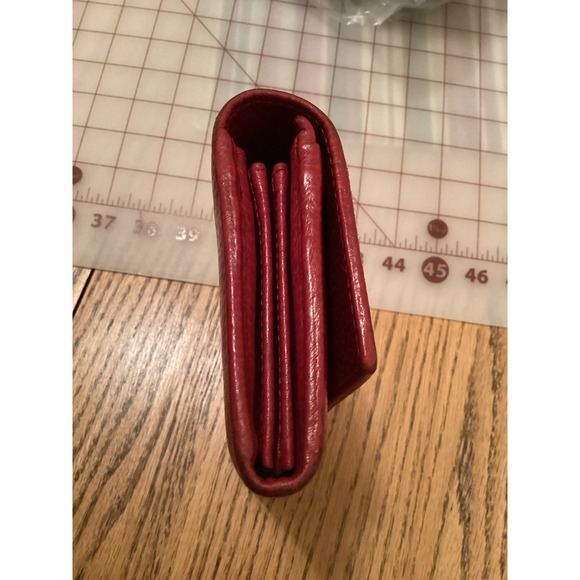 Gucci‎ Wallet Leather Snap Closure Bifold Clutch - Picture 9 of 10